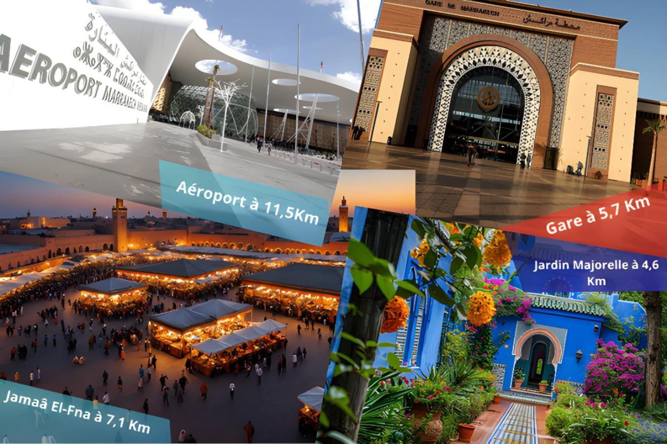 Appartement Renove Avec Style Et Parking Surveille Marrakesh Exterior foto
